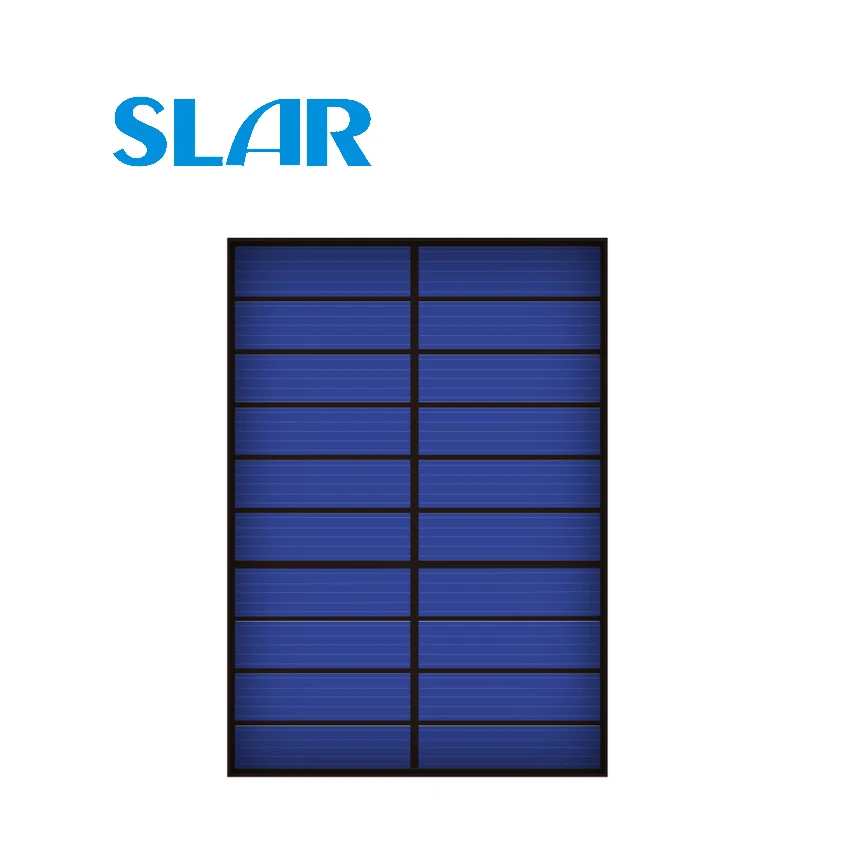 

Solar Panel 5V 1.25W 250mA Standard Epoxy Polycrystalline Silicon DIY Battery Power Charge Module Mini Solar Cell toy