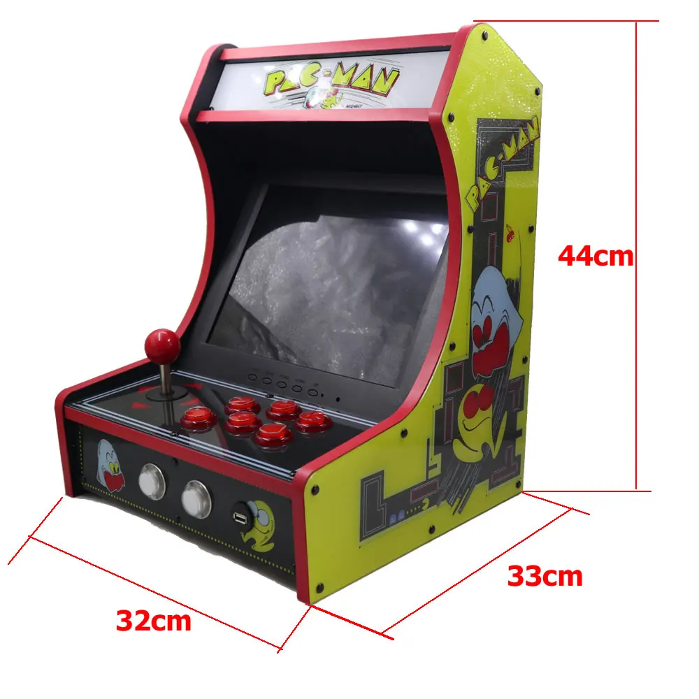 Мини джойстик Bartop для аркадных игр Игровая приставка Raspberry PI 4 Model B Гб 128 г ретро