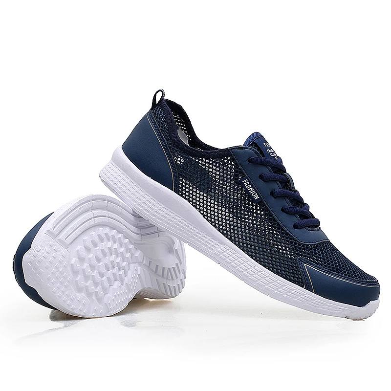 LEIXAG летние мужские легкие кроссовки для бега спортивная обувь улицы дышащая