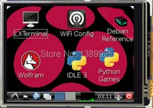 Free Shipping 3.2 Inch TFT LCD Display Module Touch Screen For Raspberry Pi B+ B A+ Raspberry pi 3