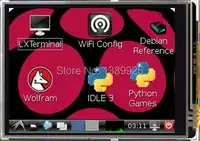 Gratis Verzending 3.2 Inch TFT Lcd-scherm Module Touchscreen Voor Raspberry Pi B + B Een + Raspberry pi 3