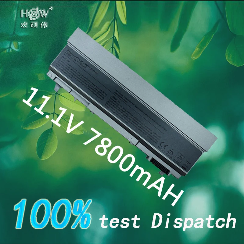 

7800mAh Laptop Battery For Dell Latitude E6400 E6410 E6500 E6510 Precision M2400 M4400 M4500 M6400 M6500 1M215 312-0215