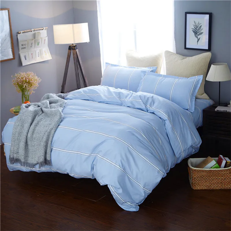 

Simple And Generous European Style Printing Pattern Polyester Fiber Four-Piece Quilt Cover Sheets Pillowcase Bedding