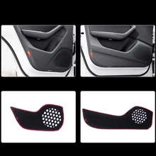 4 шт. тканевая дверца защитные подстилки Anti-kick декоративные колодки для Audi Q3