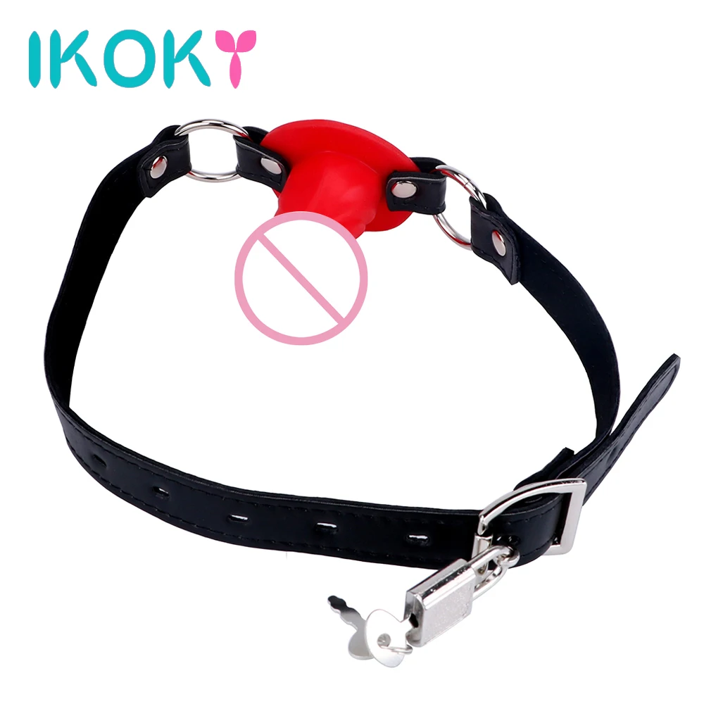 IKOKY SM оральная фиксация маленькие секс игрушки для пар 3 цвета с фиксацией