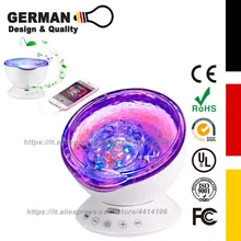 Remote Control Ocean Wave Projector 12 LED &7 Colors Night Light with Built-in Mini Music Player for Living Room and Bedroom Remote Control Ocean Wave Projector 12 LED &7 Colors Night Light with Built-in Mini Music Player for Living Room and Bedroom