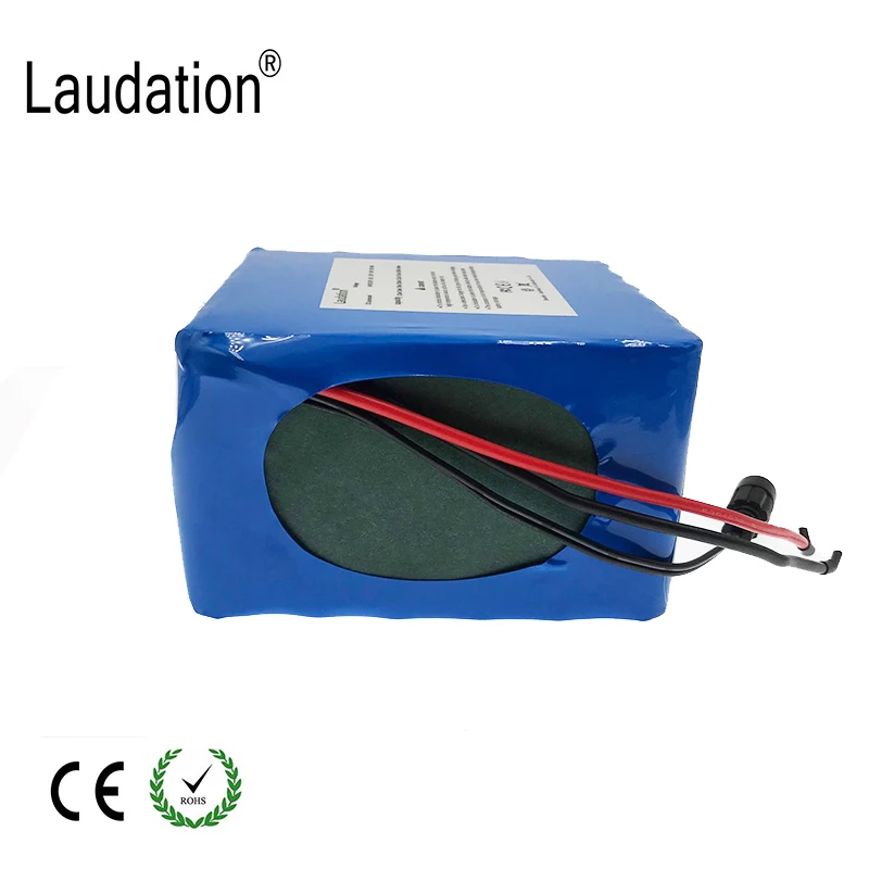 Laudation 24V 20ah велосипедный аккумулятор 24V 25,2 V 19200MAH литий-ионный аккумулятор 6S 6P 350W E велосипедный 250W с зарядным устройством 2A