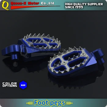 

Queen-X MX Wide Foot Peg Rest Pedal For YZ YZF WRF YZ85 YZ125 YZ250 TZ250F YZ450F TZ426F WR250F WR426F WR450F Motocross Enduro