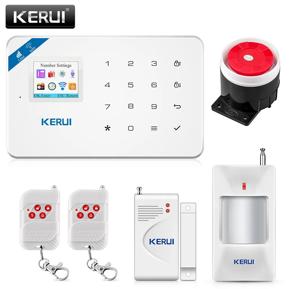 Сигнализация kerui gsm инструкция