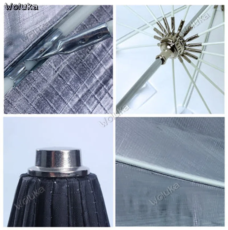 Складной зонт для фотосъемки удобный глубокий рот параболическая отражающий зонт большой 160 см белые, с резиновой подошвой, CD50 T03