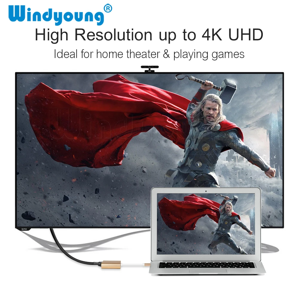 USB C концентратор к HDMI адаптер для Macbook Pro Thunderbolt 3 концентратор USB Type C к USB 3,0 порт HDMI 4K с USB-C питания