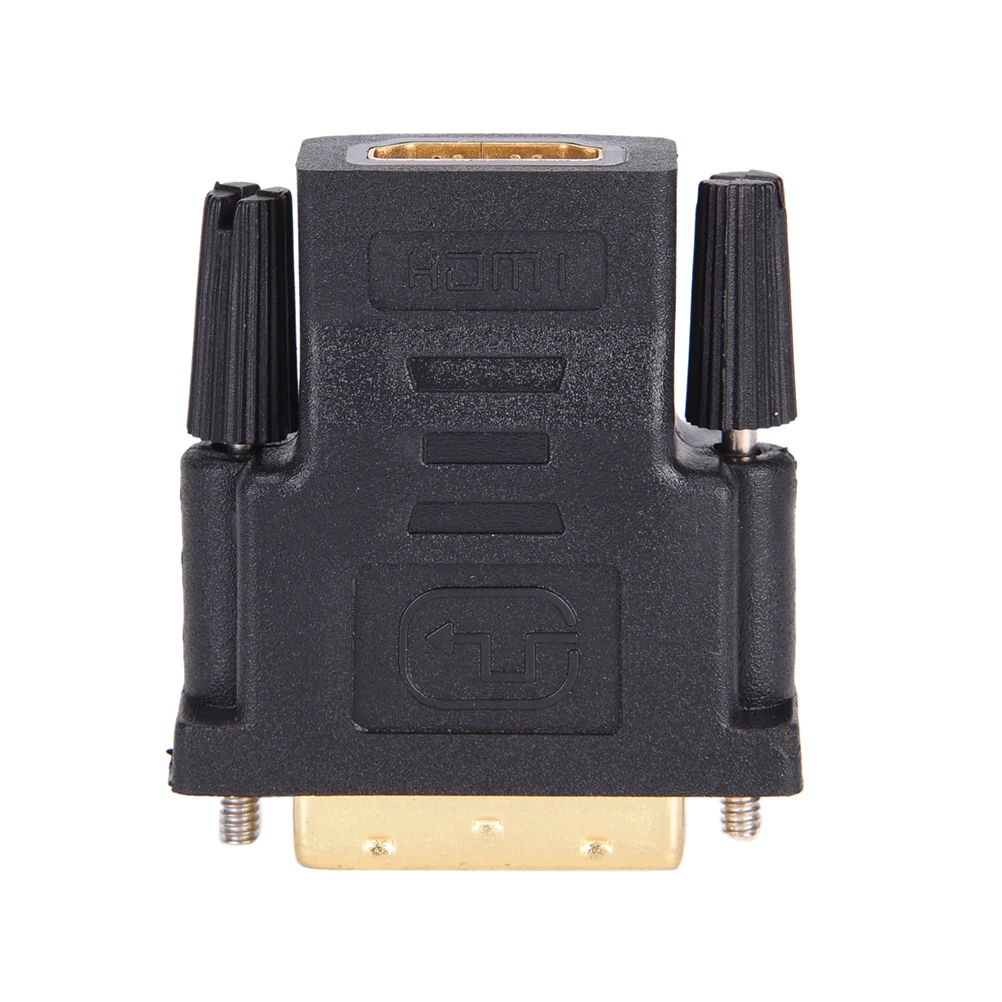 Новинка 2017 конвертер DVI 24 + 1 Male HDMI Female с позолоченным адаптером 1080P для HDTV ЖК