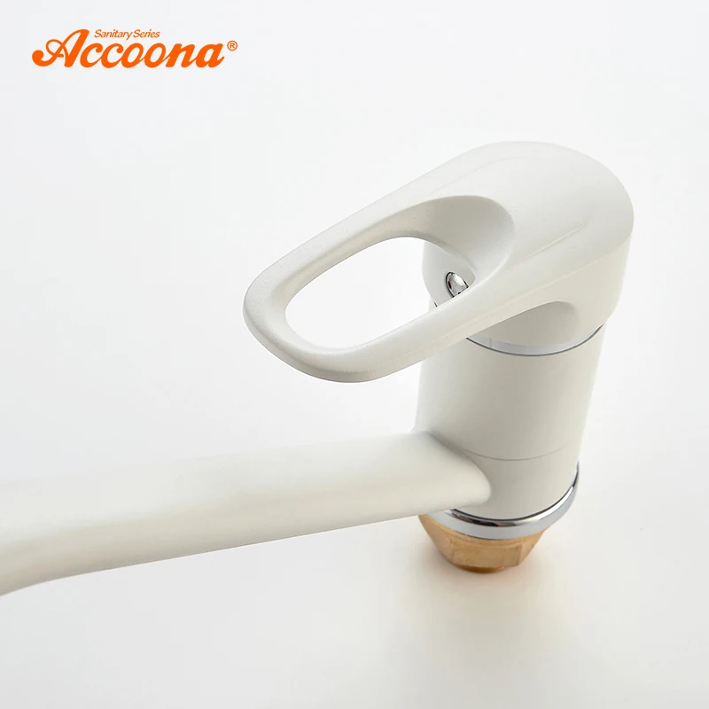 Кран для кухни Accoona поворот на 360 градусов одна ручка|Смесители кухни| |