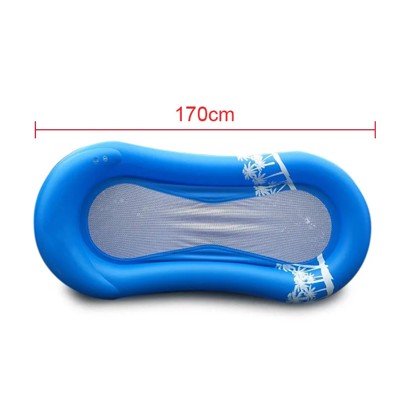 Giant Mesh Inflatable Float Bed Swimming Pool Beach Summer Party Toys Air Mattress Beach Bed MSD-ING