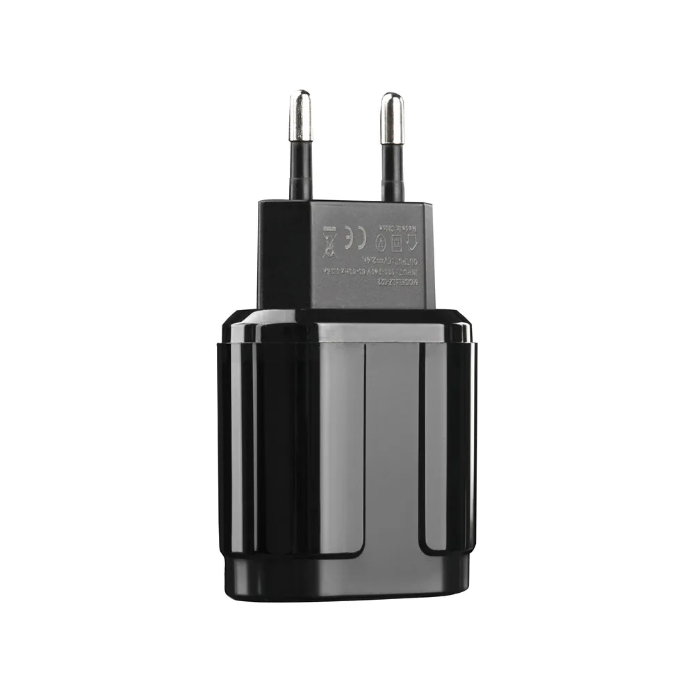 USB зарядное устройство для iphone Samsung Xiaomi Dual настенное 2.4A Быстрая зарядка EU US