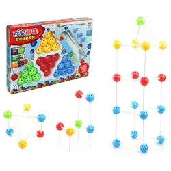 Красочные Пластик Бусины 3D Puzzle игрушки Творческий сделай сам Puzzle Box комплект Развивающие игрушки для детей