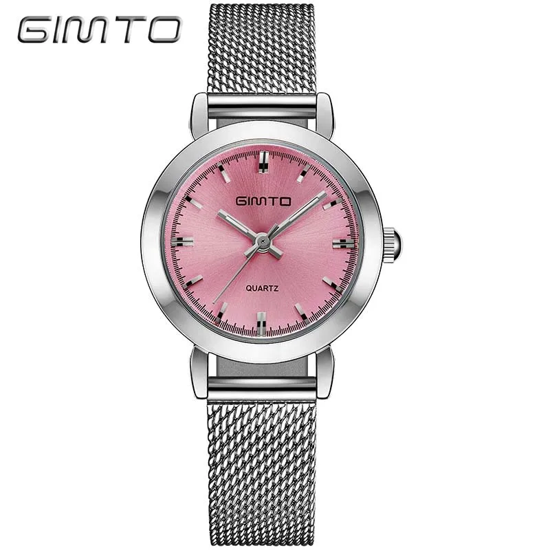 

Fashion luxury Brand watches women GIMTO Mini Dress Ladies Watch Fashion Minimalism Gift Clock Relogio Feminino