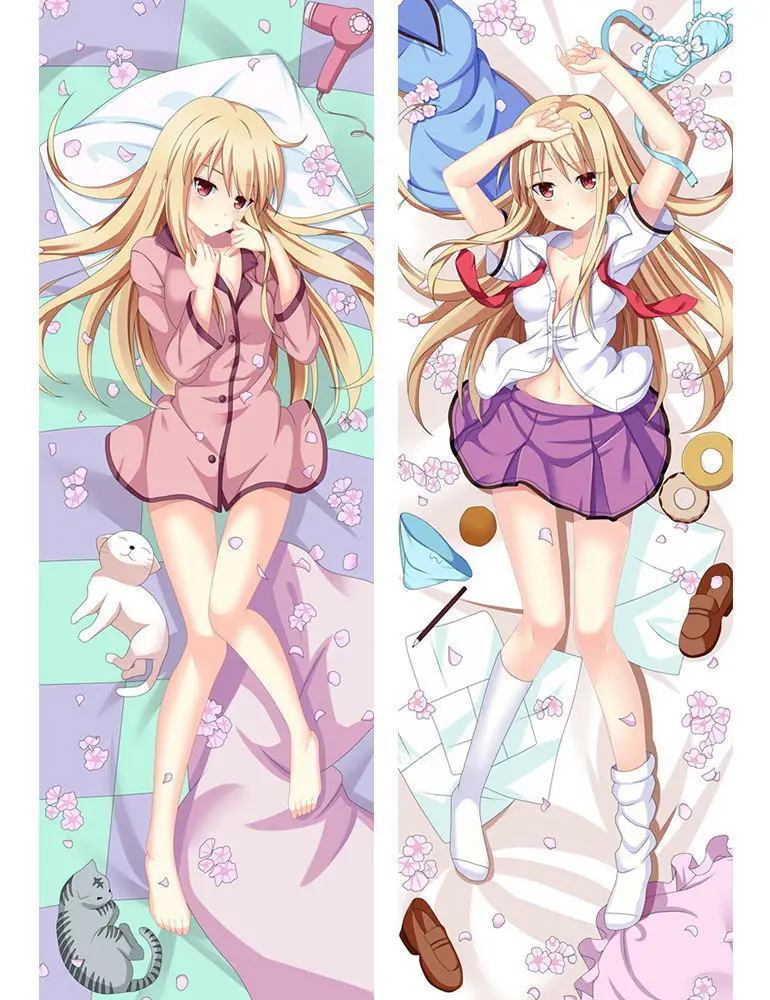 Аниме дакимакура 150х50см наволочка для домашних животных Sakurasou Shiina Mashiro | Дом и сад
