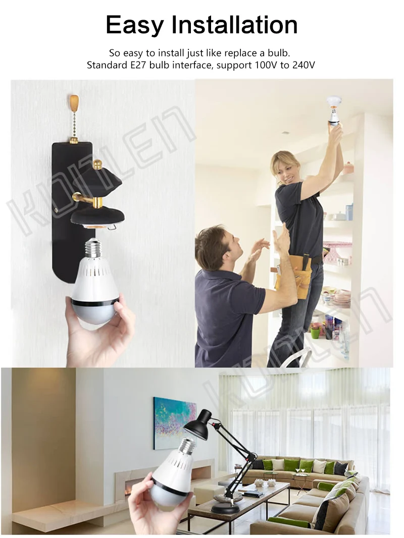 Doorbell Bulb Camera 06