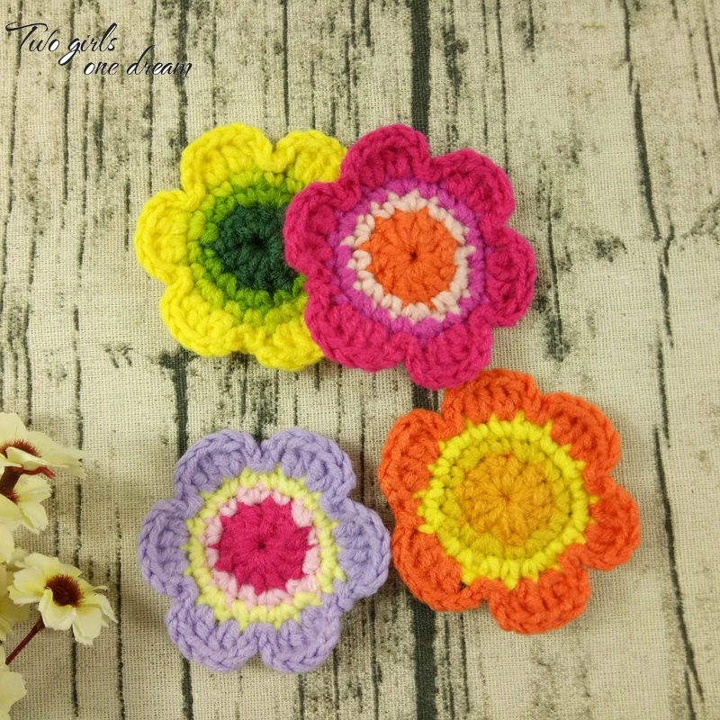 

Original 6.5cm Trade Hand Crochet Doilies Pad DIY Handmade Placemat Cup Mat Photo Props Vase Decorative Mat Clothes Accessory