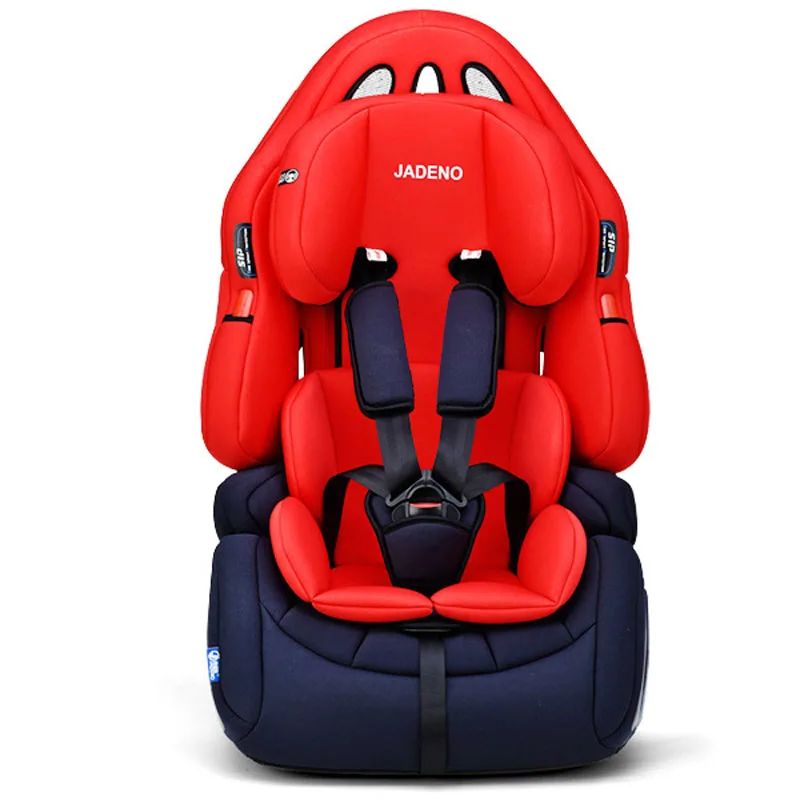 

JADENO Baby Car Seat Booster Cushion Travel Portable Adjustable Child Car Safety Seat Five-point Safety Harness for Kids 9M~12Y