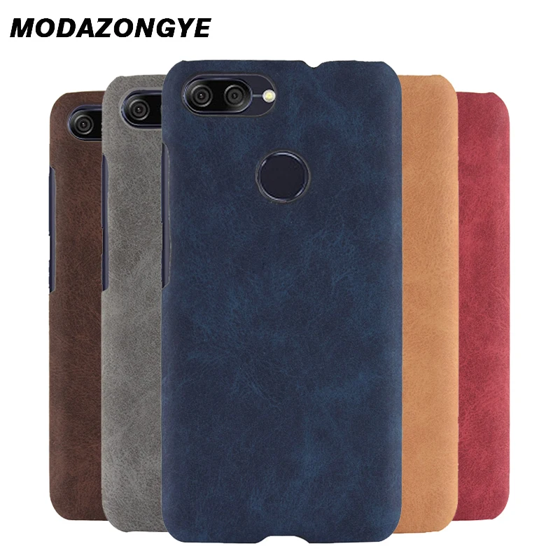 

For Asus Zenfone Max Plus M1 Case 5.7 Hard Back Cover PU Leather Phone Case For Asus Zenfone Max Plus M1 ZB570TL X018D Case