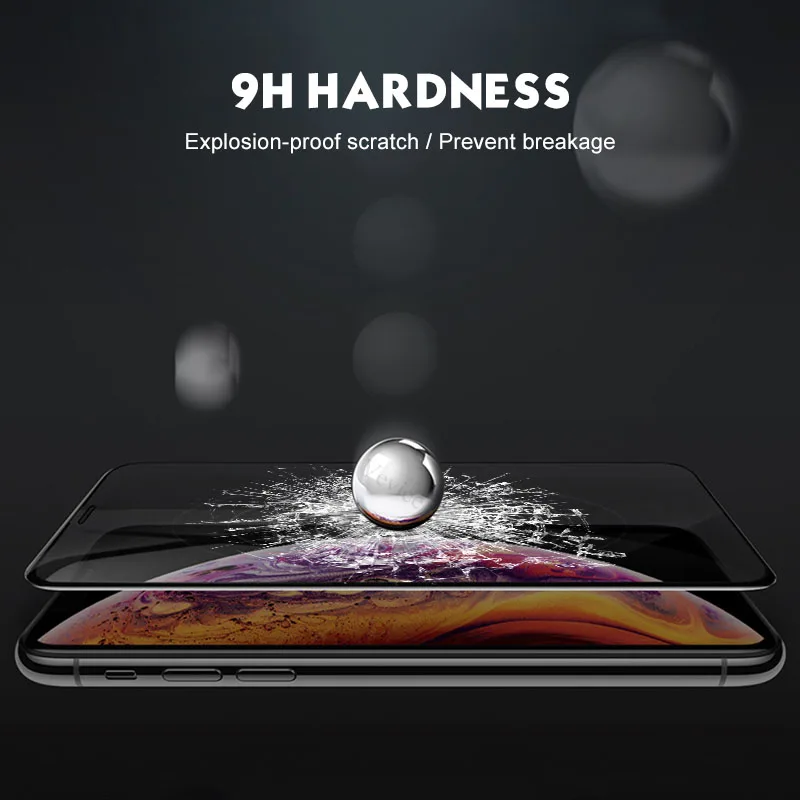 9H закаленное стекло для iPhone 11 12 Pro Max Mini X 7 8 6 6S Plus защита экрана XS XR Противоударная