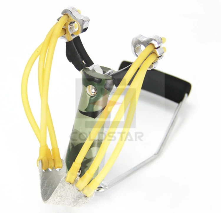 Hot Saling Portable Slingshot Hunting Powerful Catapult Outdoor