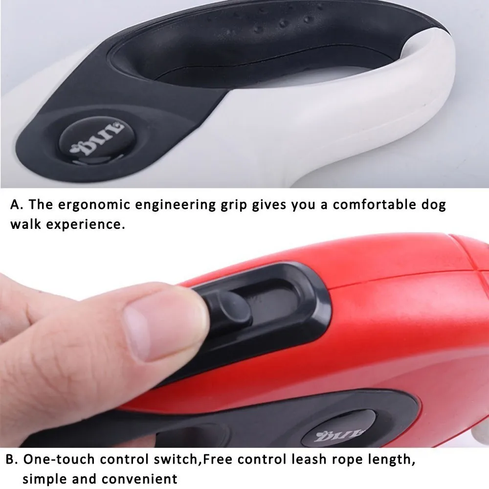 5M/8M Premium Durable Roulette For Medium Large Dog Pet Leashes Automatic Retractable Leash For Dog Walking Leads Traction Rope