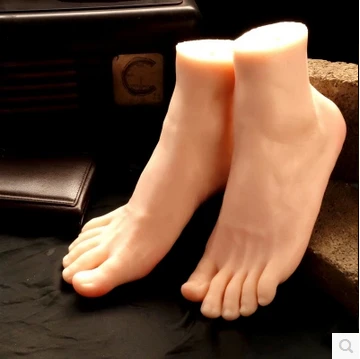 

Free Shipping!! High Quality Male Silicone Mannequin Feet Model Made In China Hot Sale