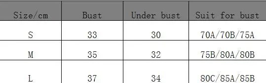 SIZE CHART1