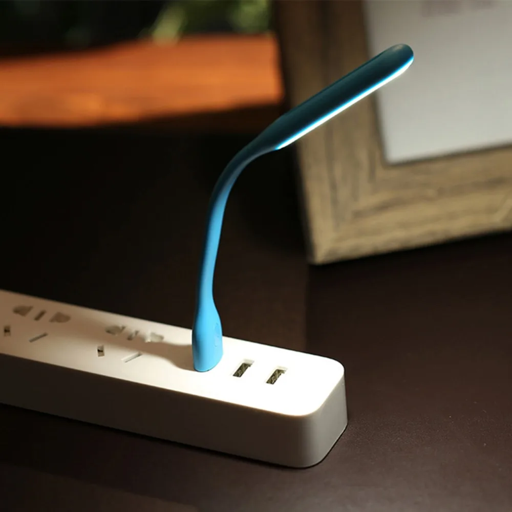 Xiaomi Mijia Mini USB светодиодный светильник гибкий четыре светильник ing режима затемнения светильник s для Мощность банк ПК Тетрадь компьютеры Портативный лампа
