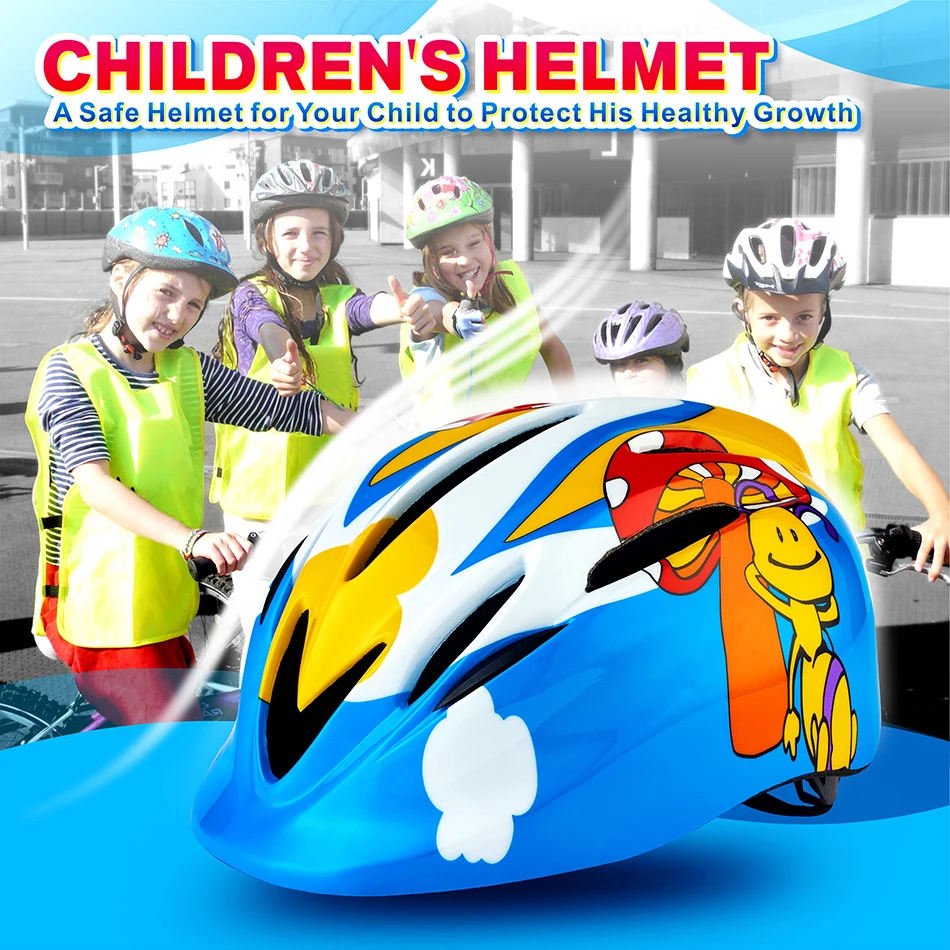 Skybulls MTB Child Helmet Sports Bike Helmet Kids Safety Kids Helmet Integrally-molded Bicycle Helmet for Children Ultralight