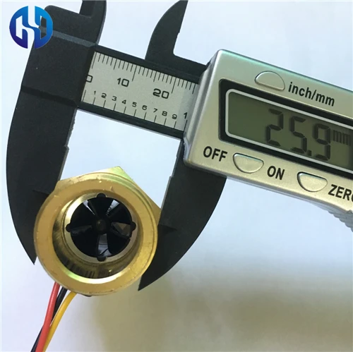 -Brass copper Hall flow sensor meter (6)
