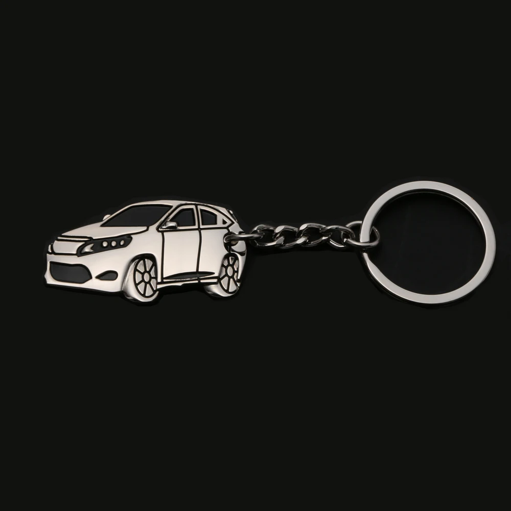 

New 3D Design Zinc-Aluminum Alloy Keychain Key Ring Keyring For Toyota Harrier