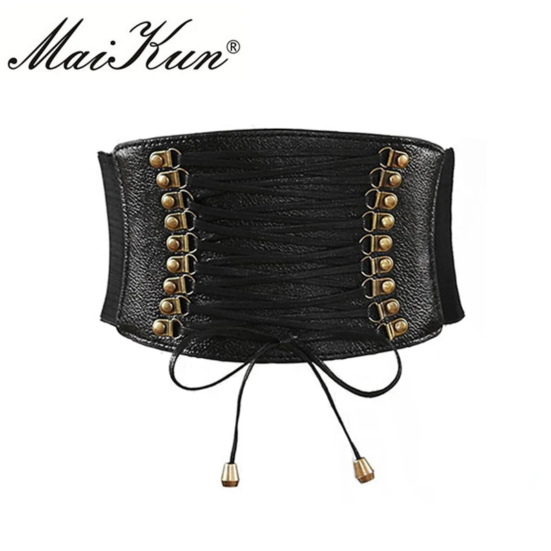 Maikun Belts for Women Elastic Wide Female Belt Fashion Tassel Belts for Dress Accessory-in ...