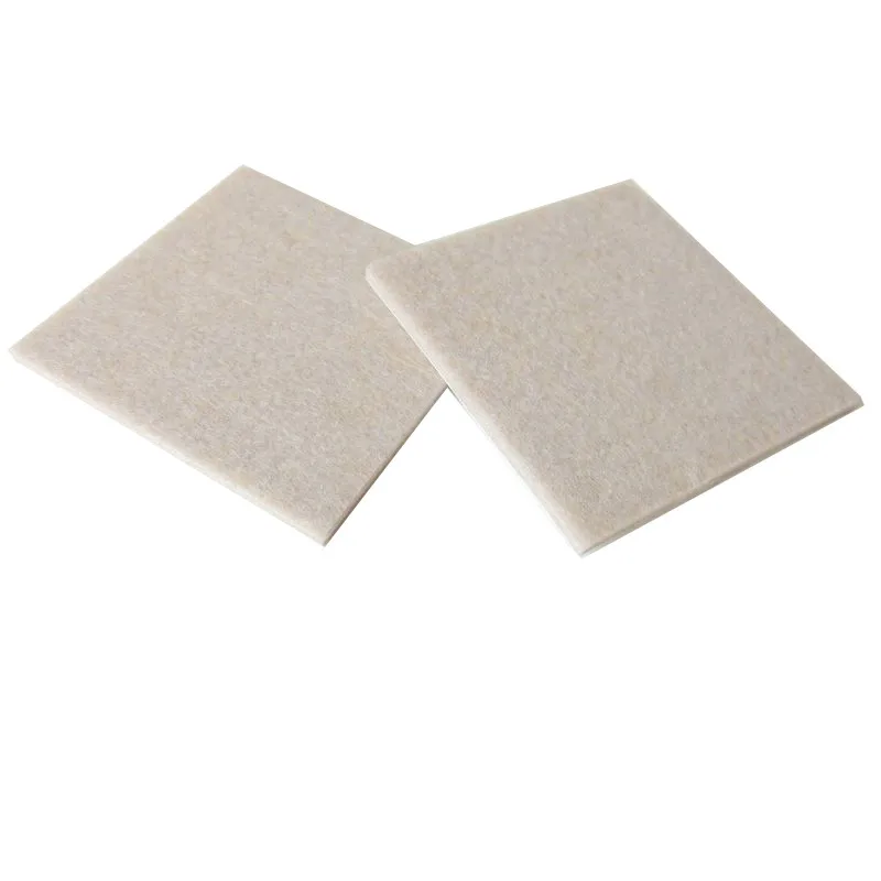 2 pcs 85mm Square Felt Pads Table Chair Sofa Furniture Legs Appliance