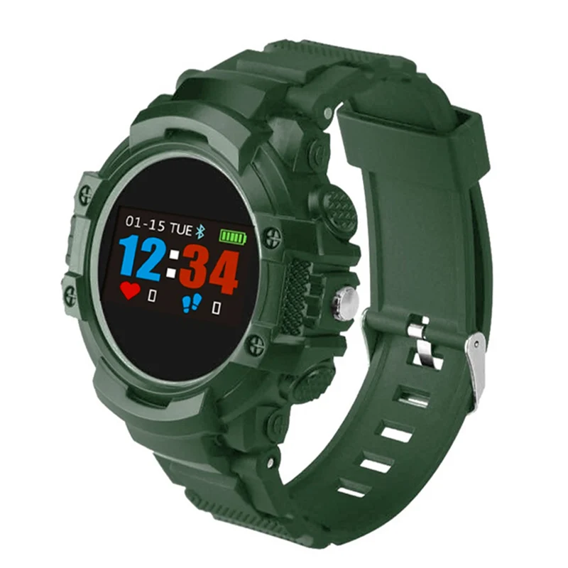 

Smart watch F9 IP67 Waterproof Heart Rate Blood oxygen monitoring Smartwatch Outdoor Sport Bluetooth Fitness bracelet Man watch