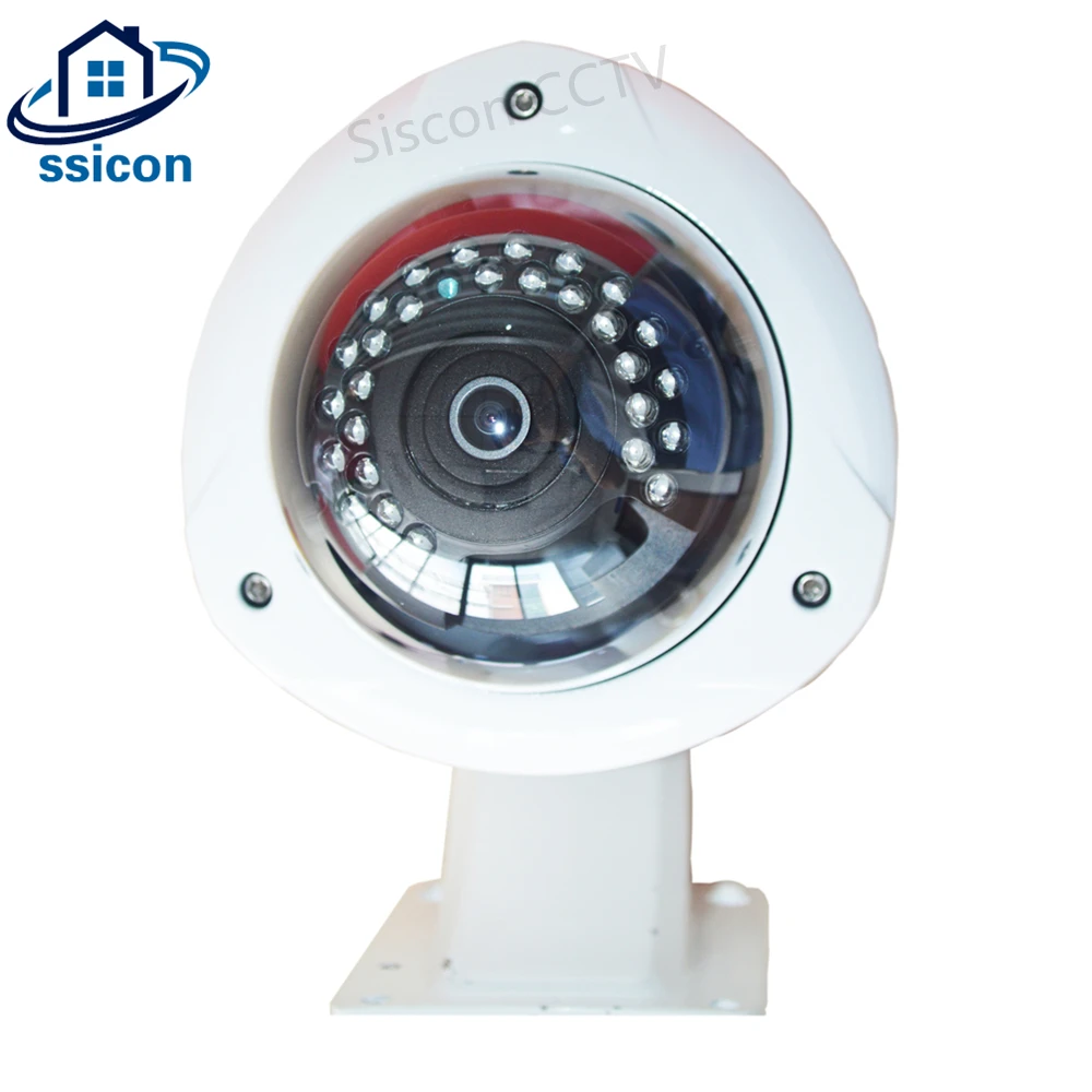 SSICON H.265 IP Camera Fisheye 4.0MP OV4689 CMOS Sensor 180 Degree 360 Degree View Dome Waterproof Outdoor Dome CCTV Camera