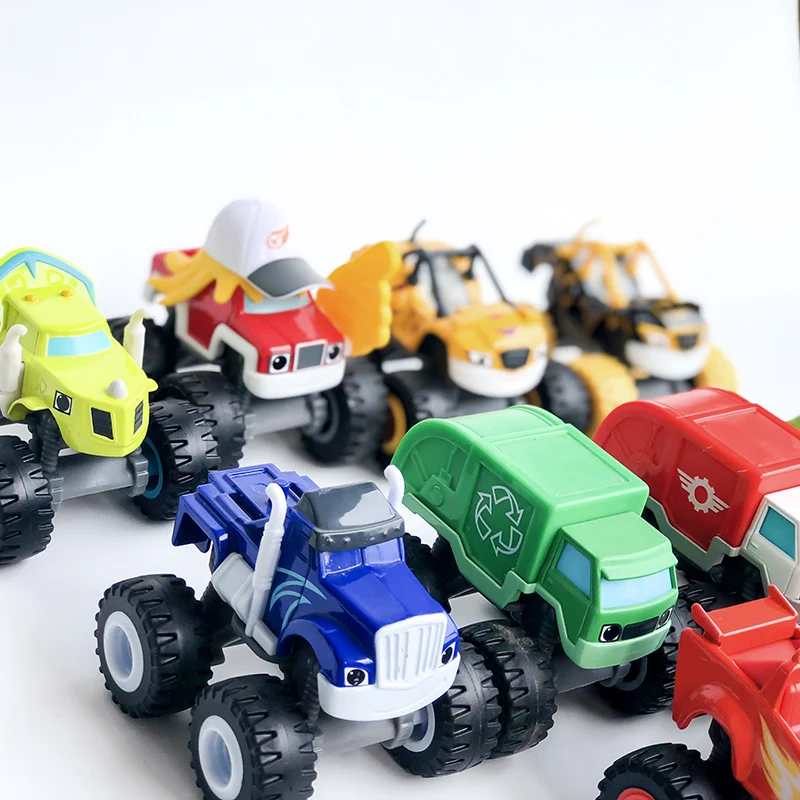 Goedkoop METALEN Diecast Blazer Auto Speelgoed Russische Miracle Crusher Truck Voertuigen Figuur Speelgoed Voor Kinderen Verjaardag Gifts Kid Jongen Speelgoed