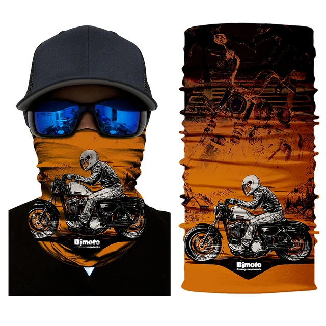 BJMOTO Motocross Racing Balaclava Motorcycle Face Mask Outdoor Motor