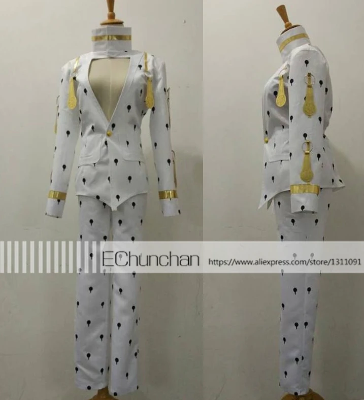 JoJo/'s Bizarre Adventure Golden Wind Bruno Buccellati Cosplay Costume Suit