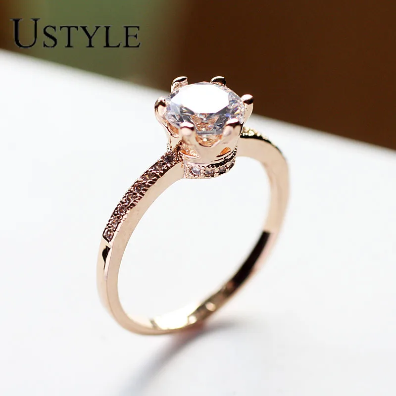 Top Quality Stylish Wedding Rings Crown Cubic Zirconia Clic Round Top Quality Stylish Wedding Rings Crown Cubic Zirconia Clic Round Fashion Jewelry For Anniversary In Bands From Accessories On