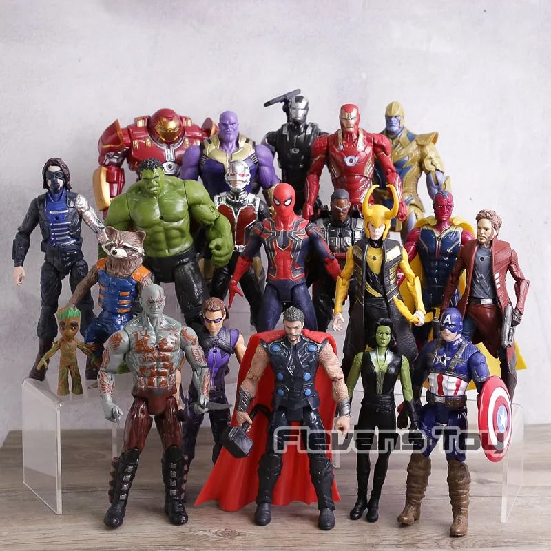 superhero figure set