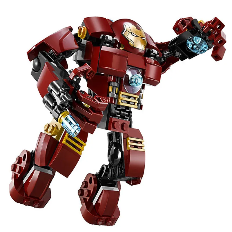 

7110 Decool Marvel The Avengers Iron Man Smash Hulk Buster Building Blocks Compatible 76031 Hulk buster