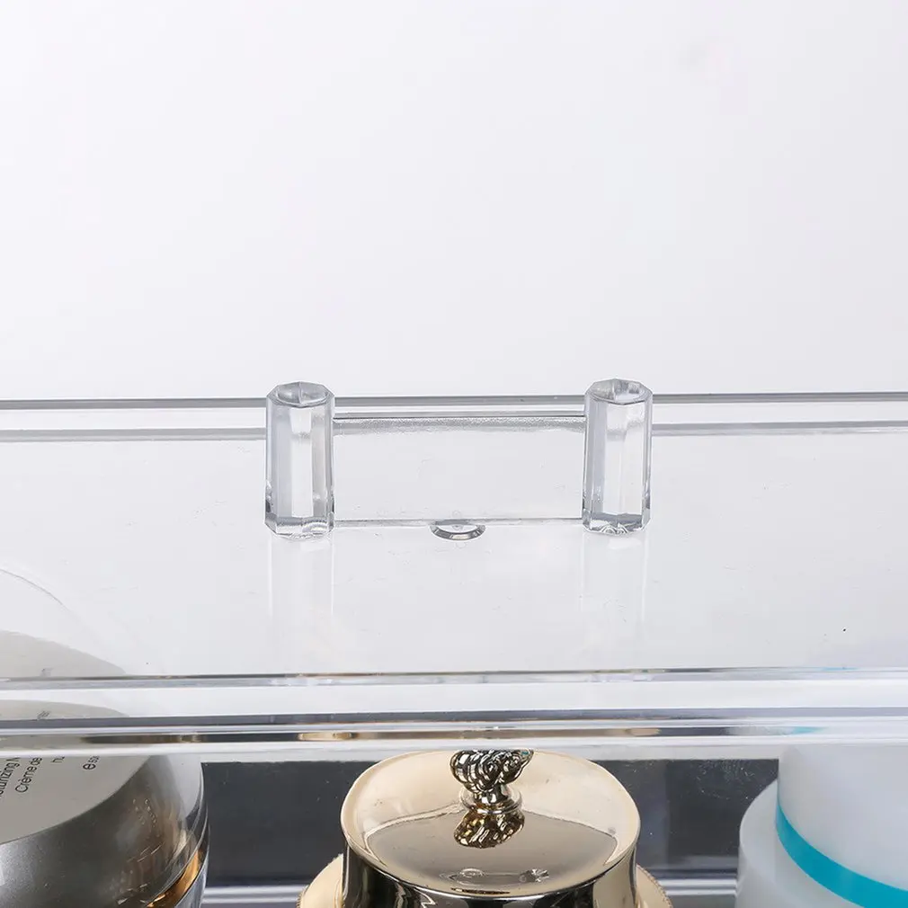Acrylic Jewelry Cosmetic Storage Drawers Display Transparent Makeup Organizer Boxes Case Cosmetic Storage Box-Y-2801