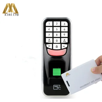 

ZK F801 Biometric Fingerprint Access Control System USB 125KHz RFID Card And Free shipping