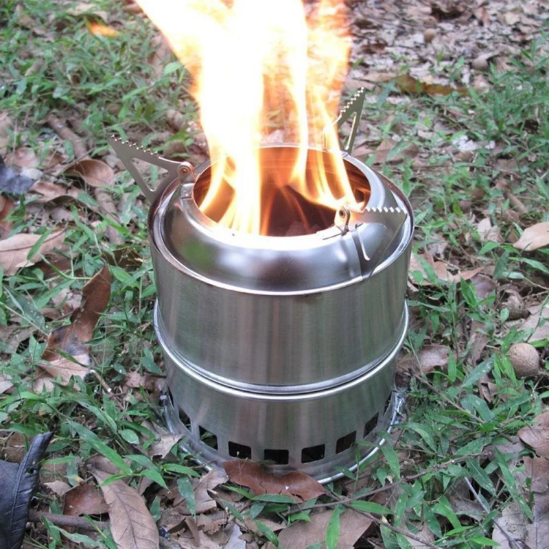 Buy Camping Equipment Portable Stainless Wood Burning
