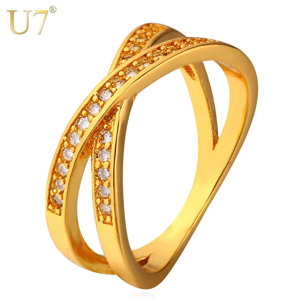 Buy U7 Kpop Fashion Rings For Women Jewelry Wholesale