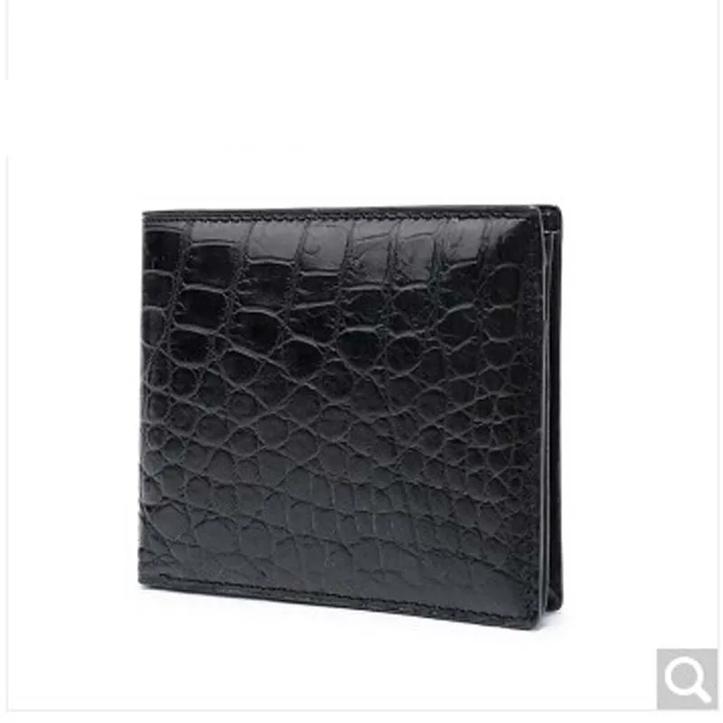 

2018 weitasi 2018 New Vitasgra Joe Alligator Purse wallet male belly complete without stitching black short send people good